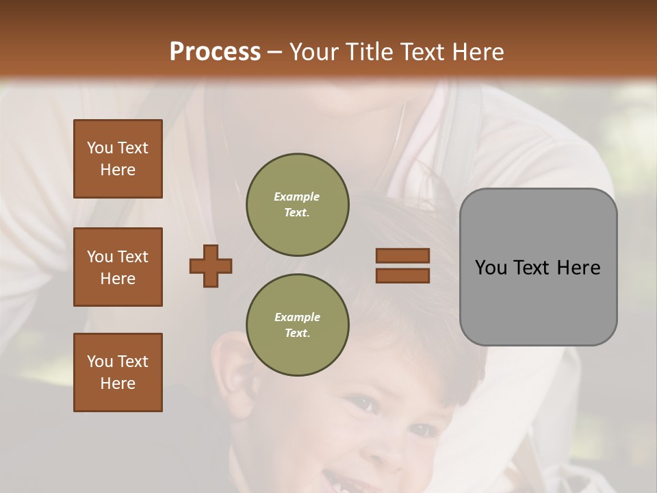 Woman Seasonal Together PowerPoint Template