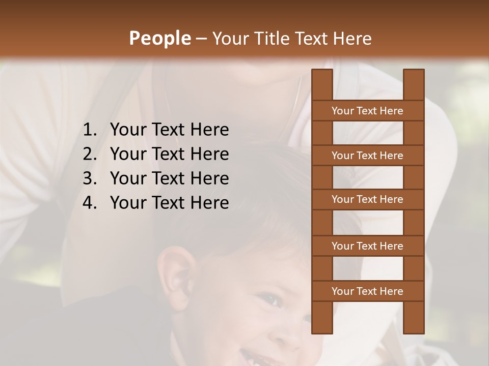 Woman Seasonal Together PowerPoint Template