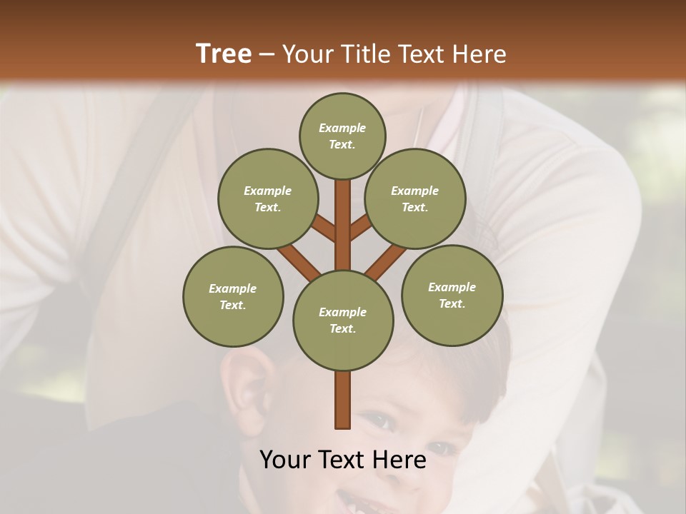 Woman Seasonal Together PowerPoint Template