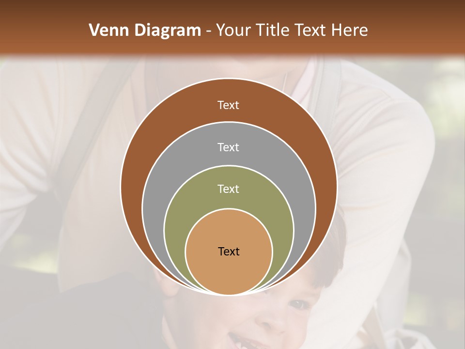 Woman Seasonal Together PowerPoint Template