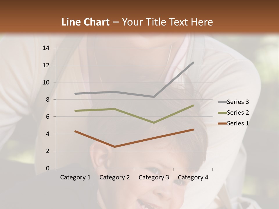 Woman Seasonal Together PowerPoint Template