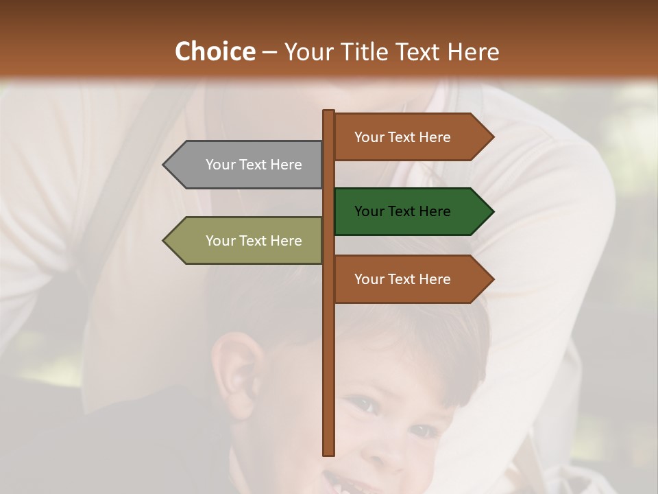 Woman Seasonal Together PowerPoint Template