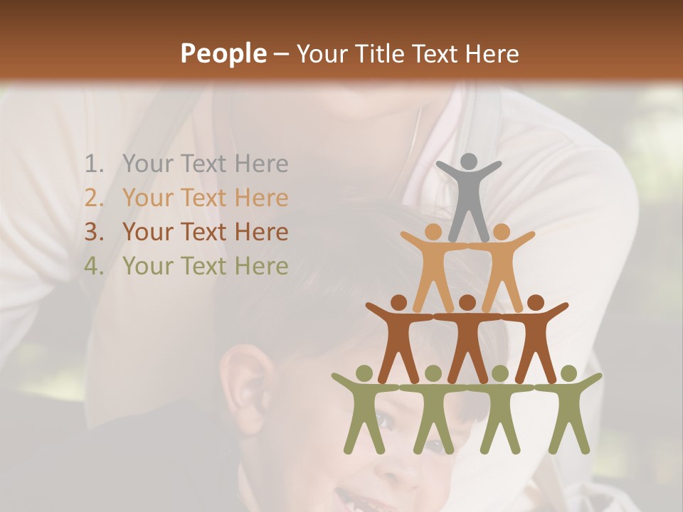 Woman Seasonal Together PowerPoint Template