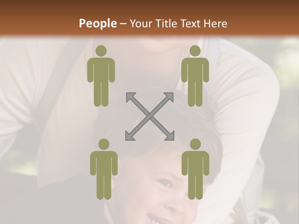 Woman Seasonal Together PowerPoint Template