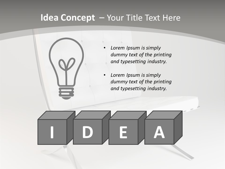 Architecture Render Design PowerPoint Template