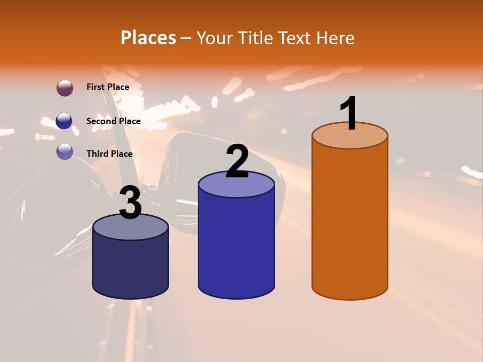 Glow Curve Abstract PowerPoint Template