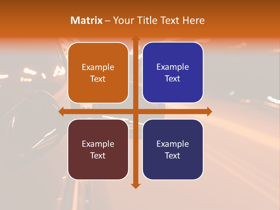 Glow Curve Abstract PowerPoint Template