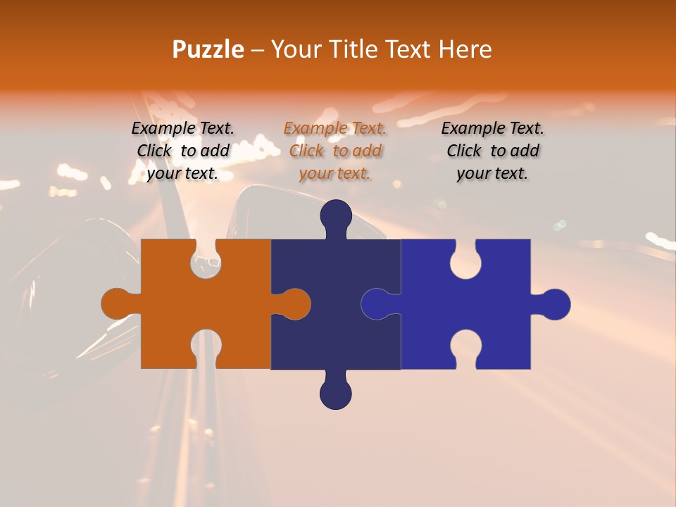 Glow Curve Abstract PowerPoint Template