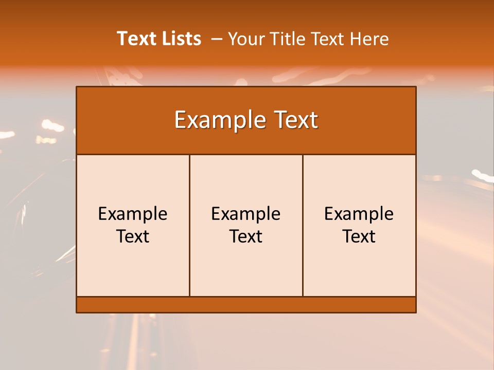 Glow Curve Abstract PowerPoint Template