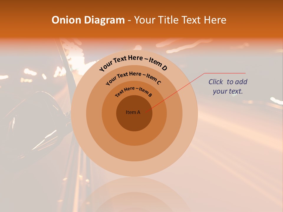 Glow Curve Abstract PowerPoint Template