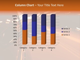 Glow Curve Abstract PowerPoint Template