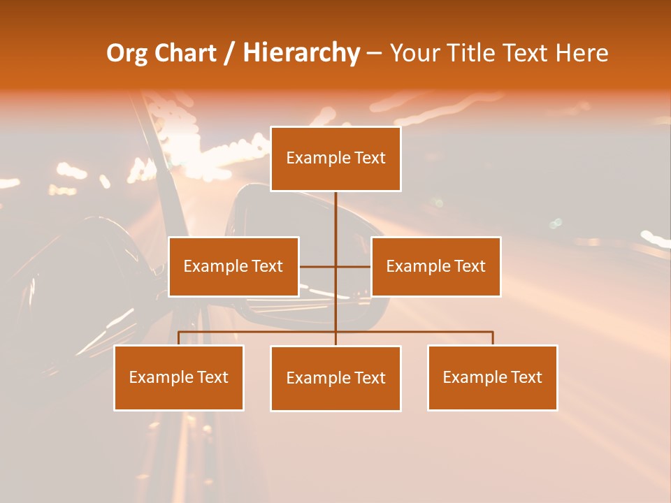 Glow Curve Abstract PowerPoint Template