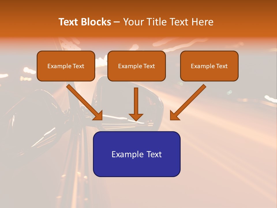 Glow Curve Abstract PowerPoint Template