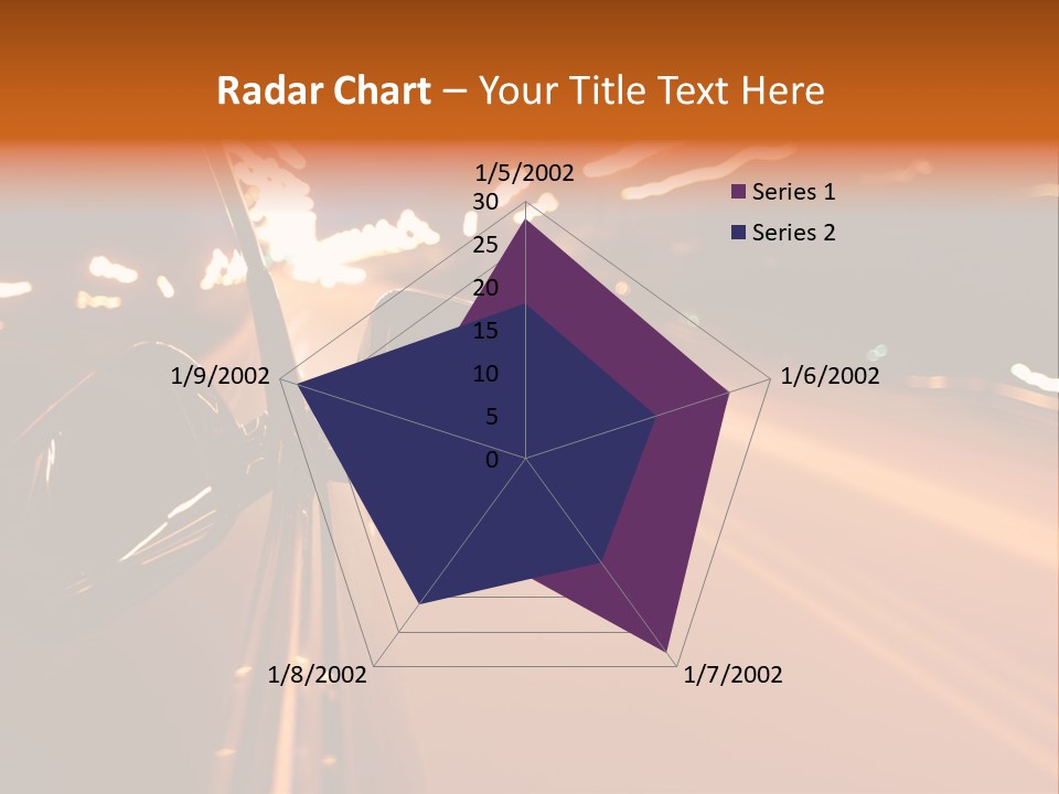 Glow Curve Abstract PowerPoint Template