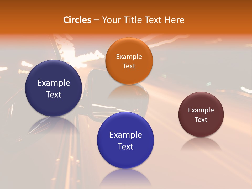 Glow Curve Abstract PowerPoint Template