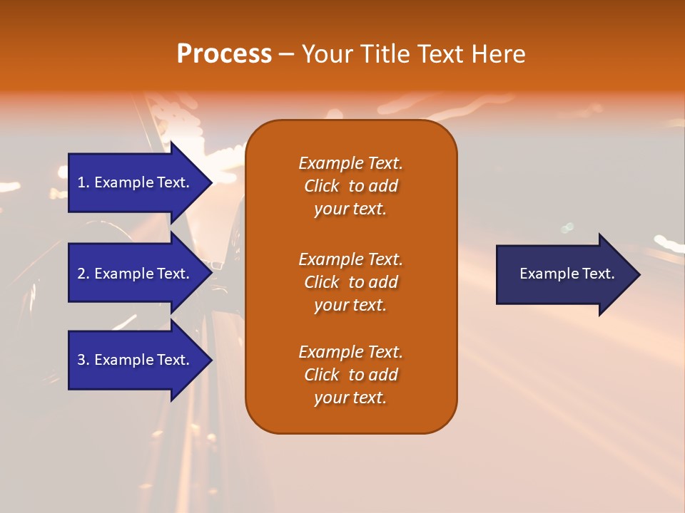 Glow Curve Abstract PowerPoint Template