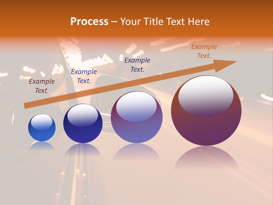 Glow Curve Abstract PowerPoint Template