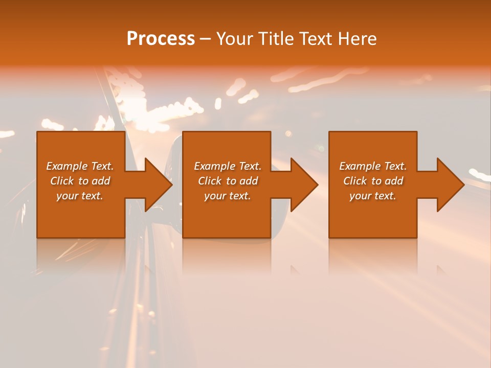 Glow Curve Abstract PowerPoint Template