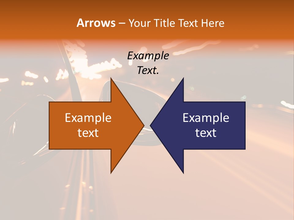 Glow Curve Abstract PowerPoint Template