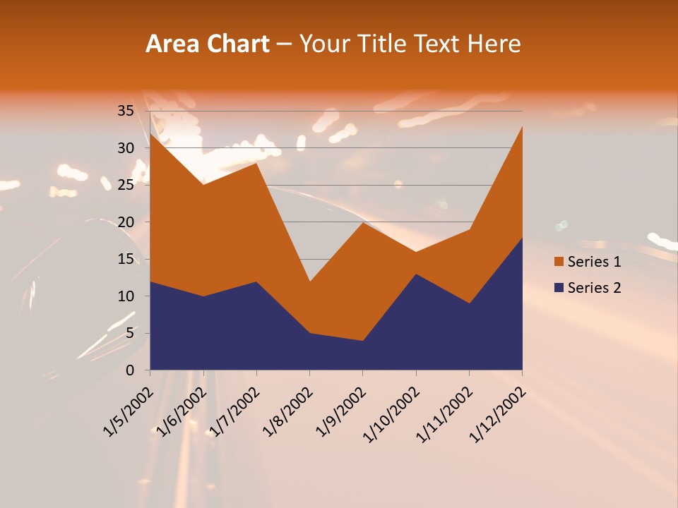 Glow Curve Abstract PowerPoint Template