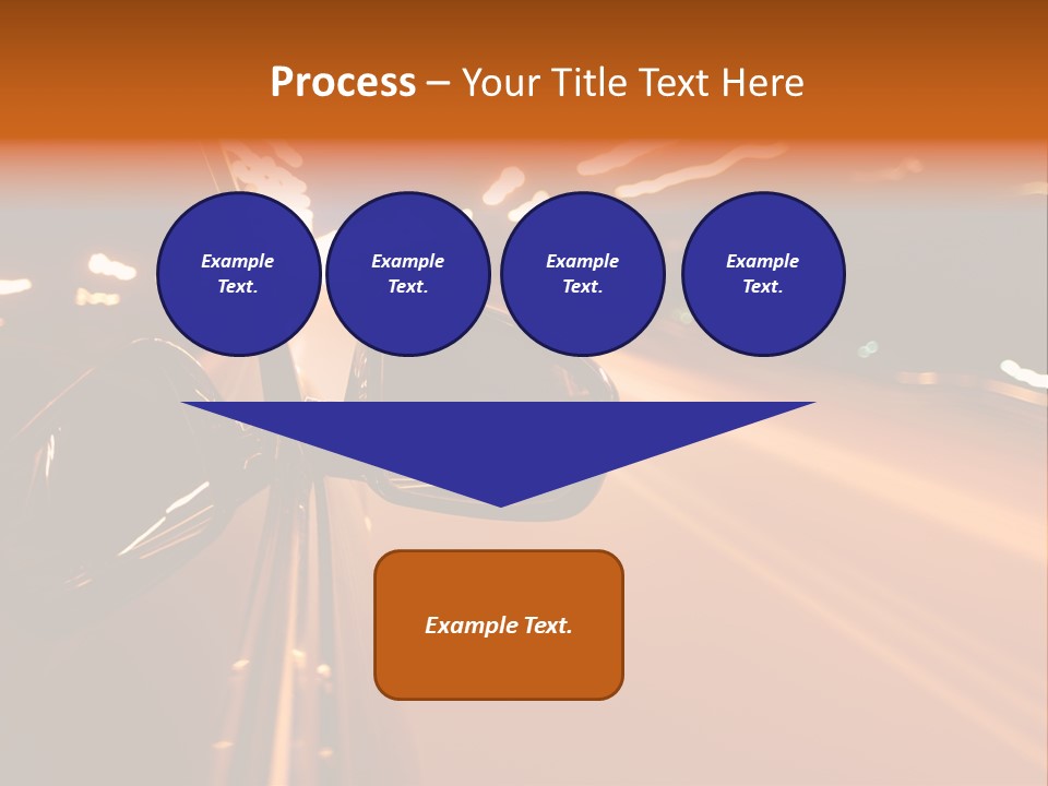Glow Curve Abstract PowerPoint Template