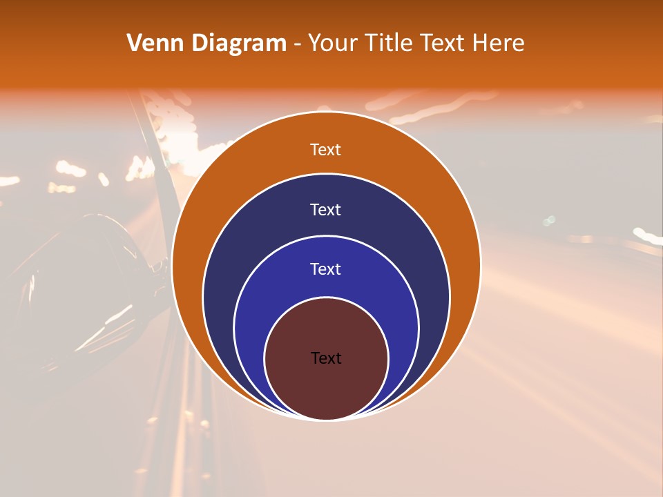 Glow Curve Abstract PowerPoint Template