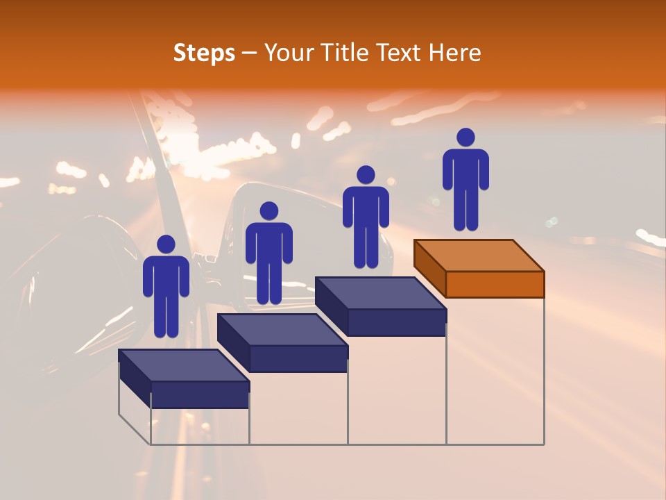 Glow Curve Abstract PowerPoint Template