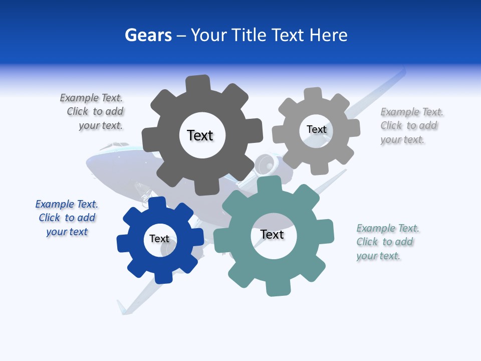 Fast Travel Turbine PowerPoint Template
