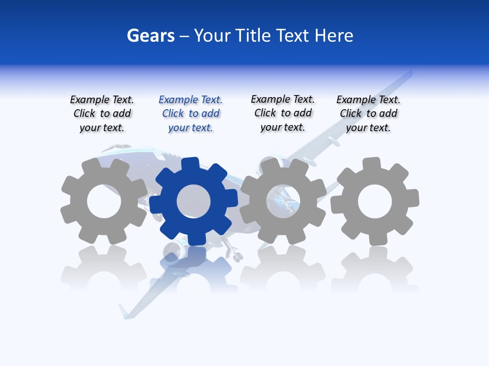 Fast Travel Turbine PowerPoint Template