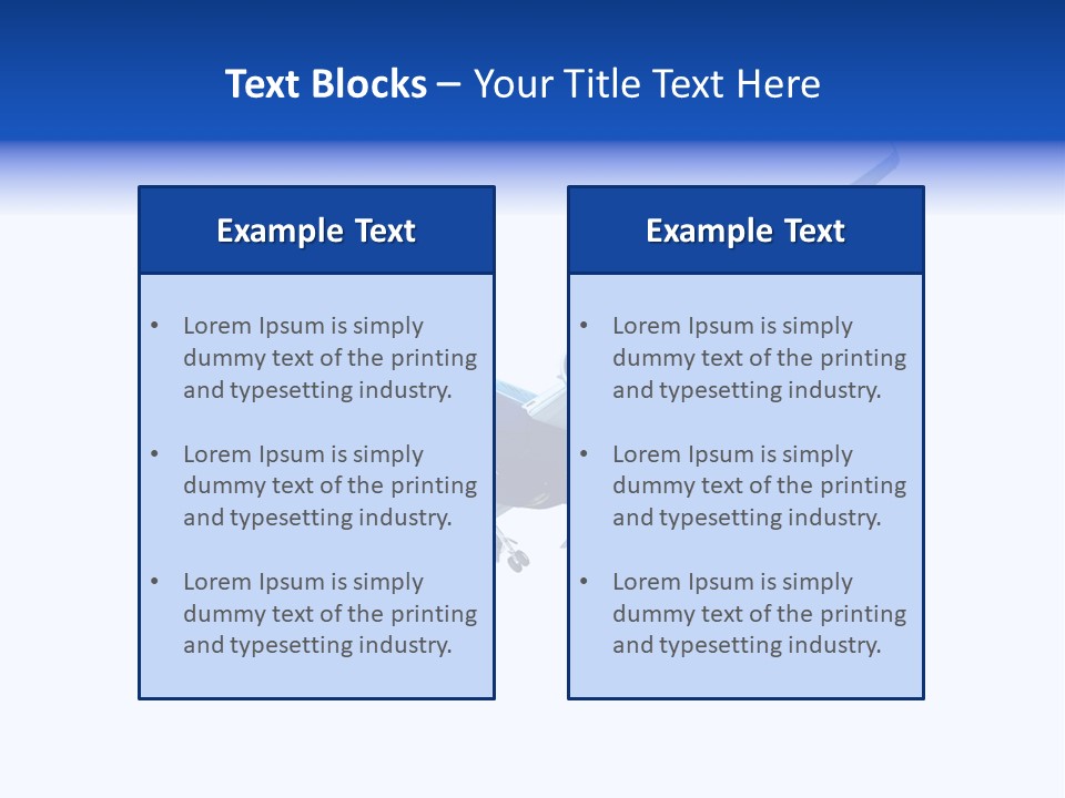 Fast Travel Turbine PowerPoint Template