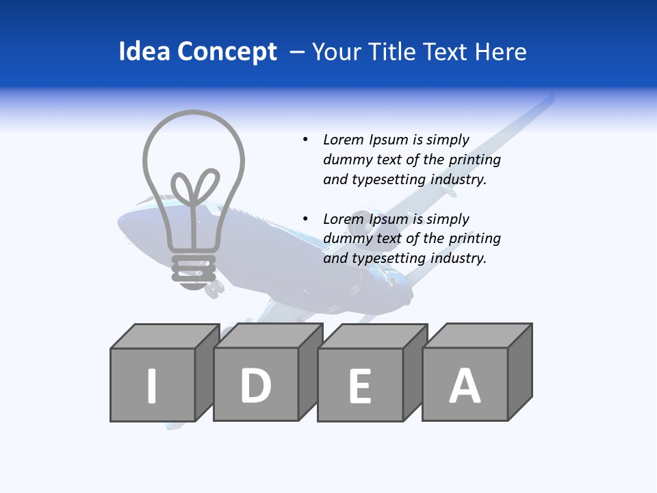 Fast Travel Turbine PowerPoint Template