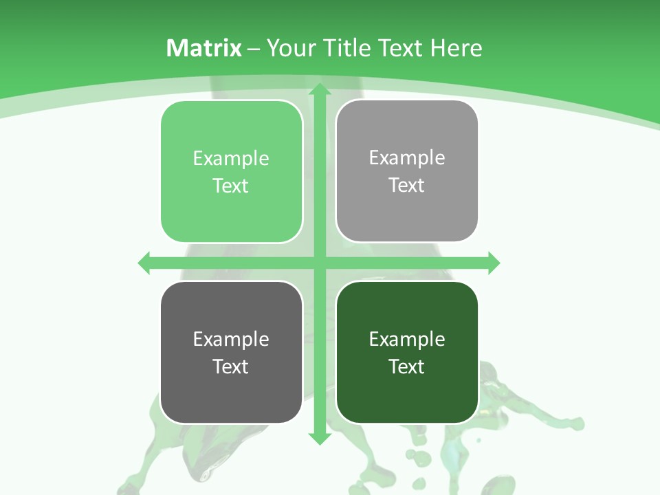 Macro Fresh Beverage PowerPoint Template