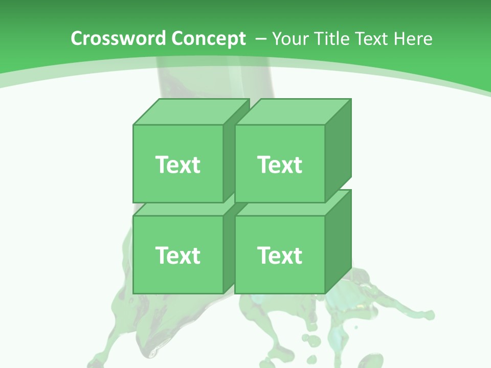 Macro Fresh Beverage PowerPoint Template