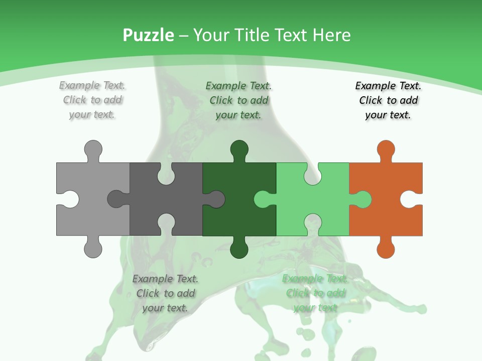 Macro Fresh Beverage PowerPoint Template