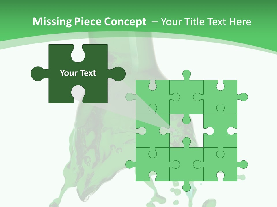 Macro Fresh Beverage PowerPoint Template