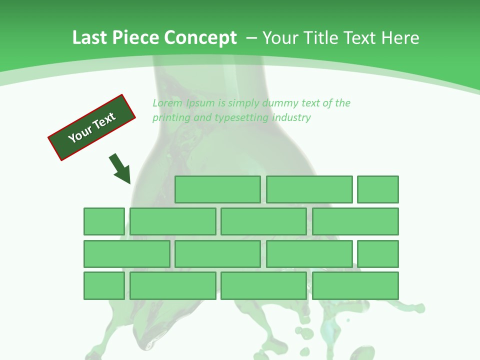 Macro Fresh Beverage PowerPoint Template