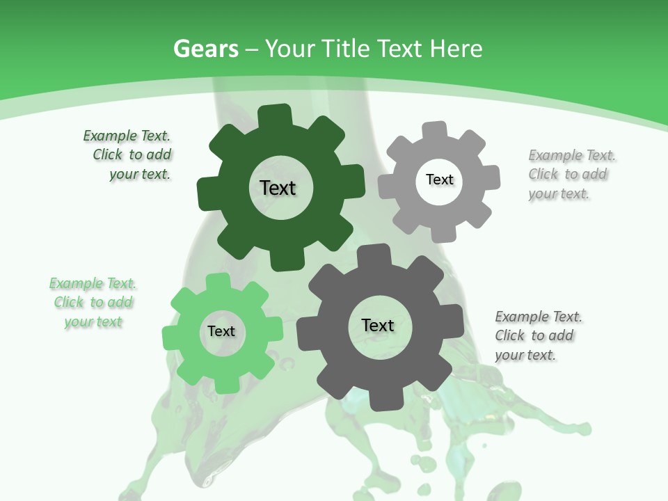 Macro Fresh Beverage PowerPoint Template