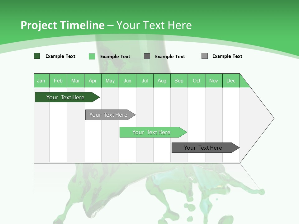 Macro Fresh Beverage PowerPoint Template