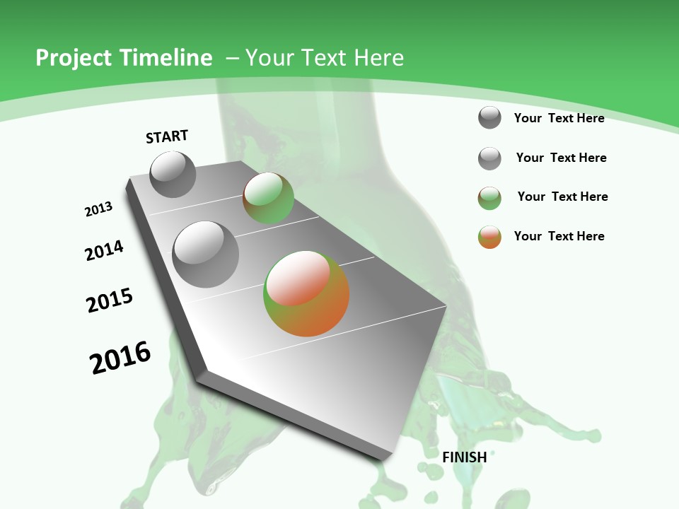 Macro Fresh Beverage PowerPoint Template