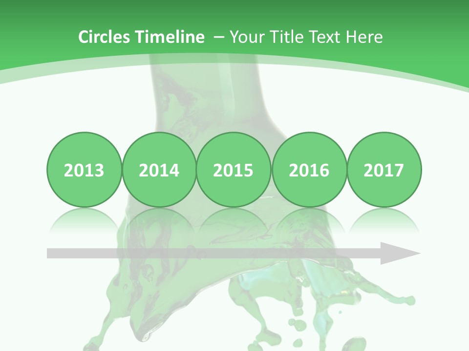 Macro Fresh Beverage PowerPoint Template