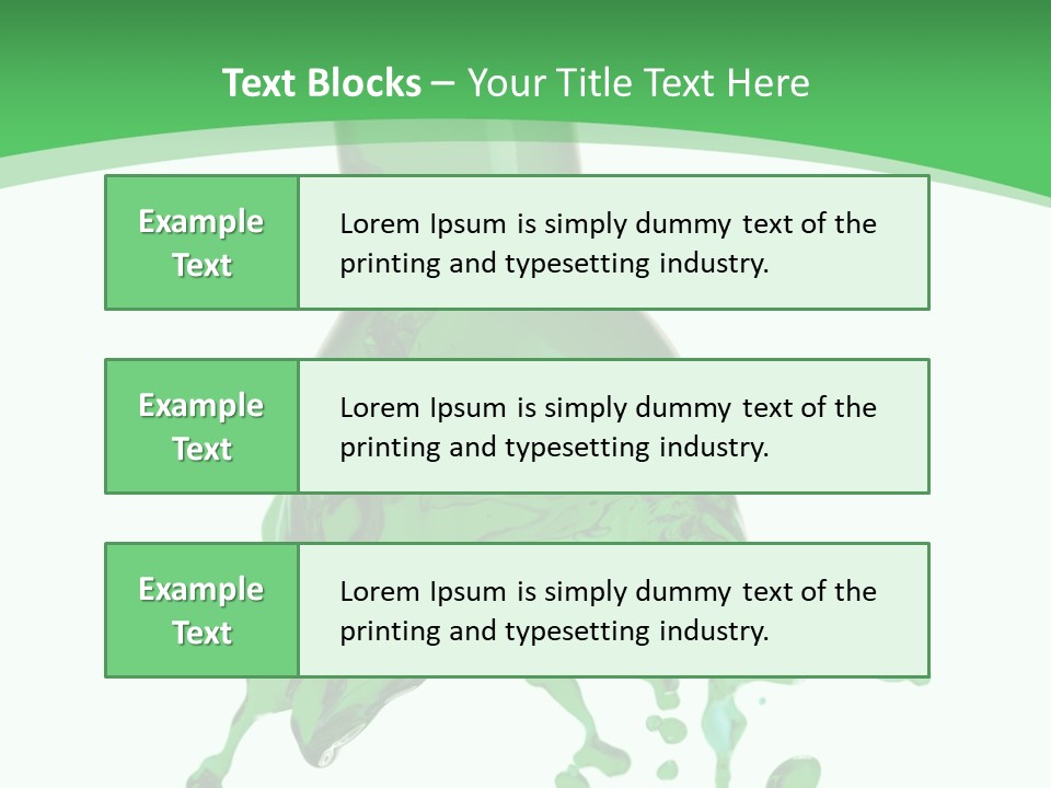 Macro Fresh Beverage PowerPoint Template