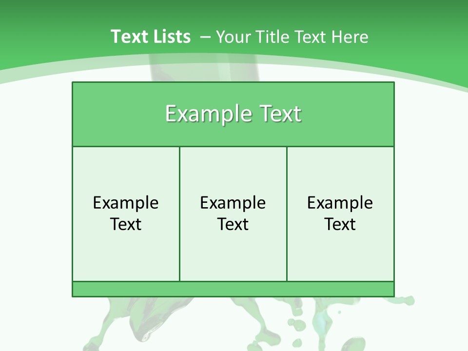 Macro Fresh Beverage PowerPoint Template