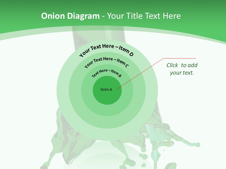 Macro Fresh Beverage PowerPoint Template