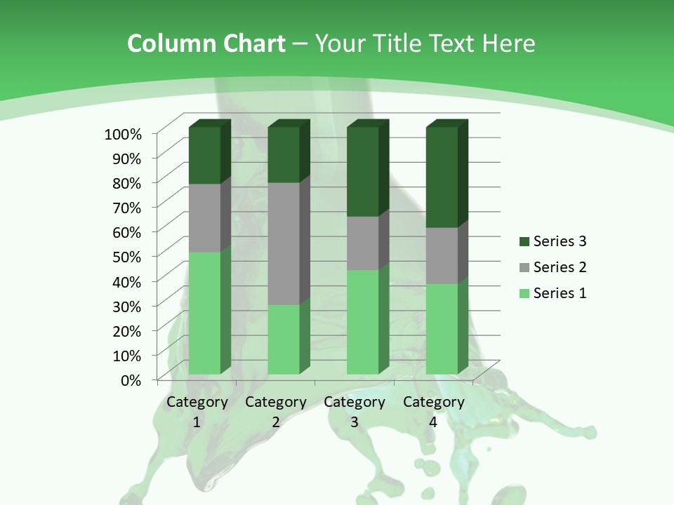 Macro Fresh Beverage PowerPoint Template