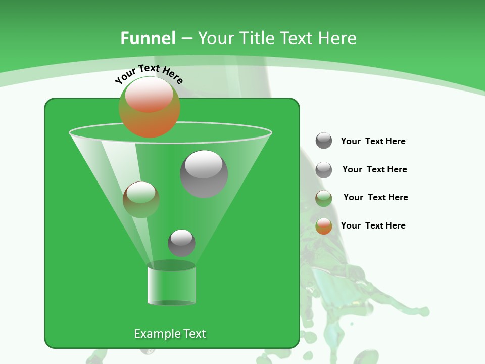 Macro Fresh Beverage PowerPoint Template