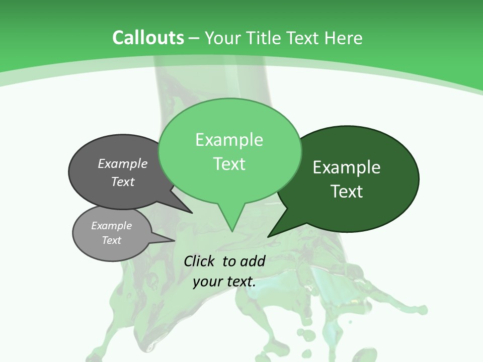 Macro Fresh Beverage PowerPoint Template