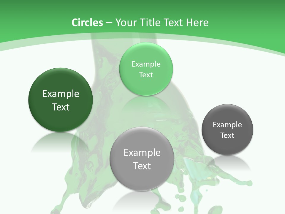 Macro Fresh Beverage PowerPoint Template