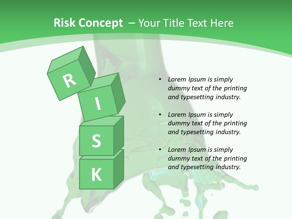 Macro Fresh Beverage PowerPoint Template