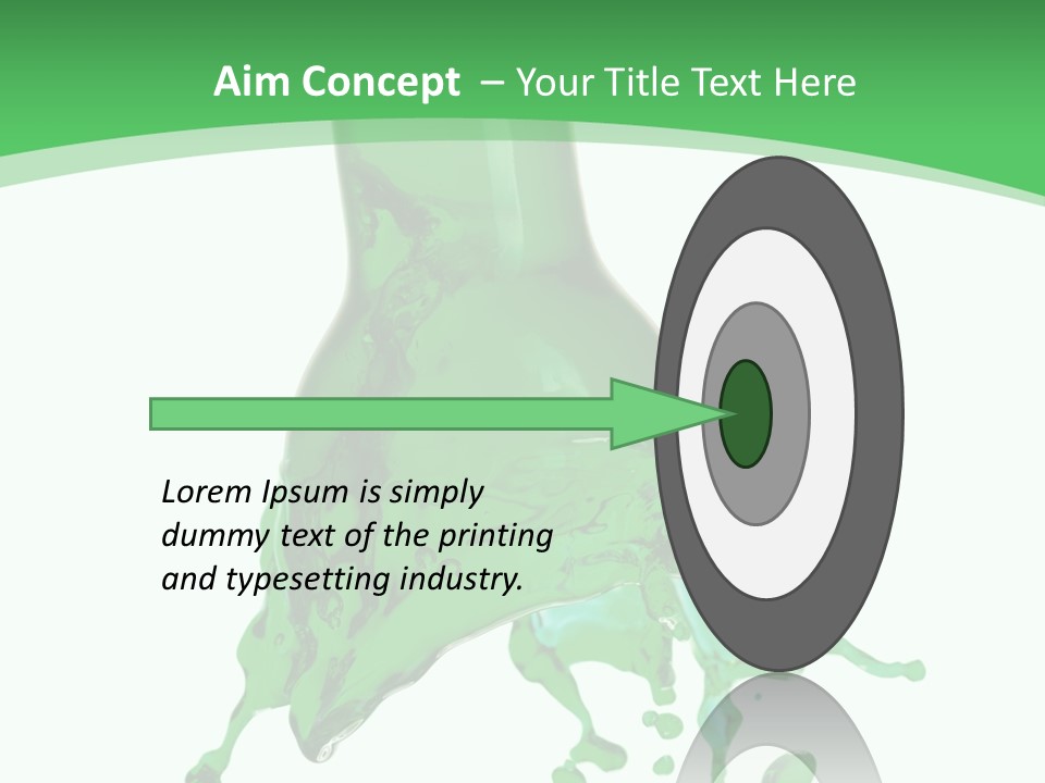 Macro Fresh Beverage PowerPoint Template