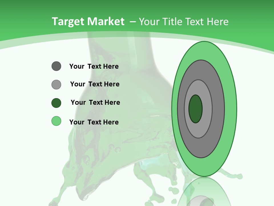 Macro Fresh Beverage PowerPoint Template